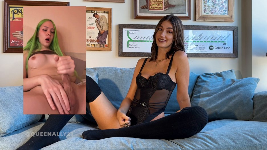 Queen Ally - Confused about cock -Handpicked Jerk-Off Instruction